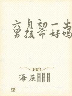 六月初一出生的男孩命好吗