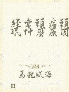 经常头痛头晕失眠什么原因