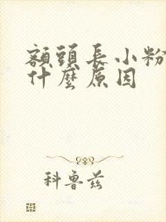 额头长小粉刺是什么原因