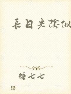 长日光阴似箭封面