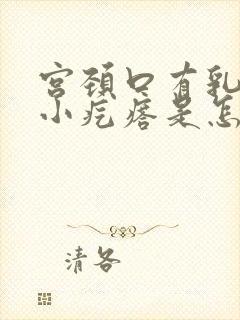 宫颈口有乳头状小疙瘩是怎么回事