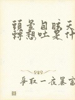 头晕目眩天旋地转想吐是什么原因