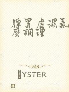 脾胃虚湿气重怎么调理