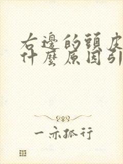 右边的头皮发麻什么原因引起的