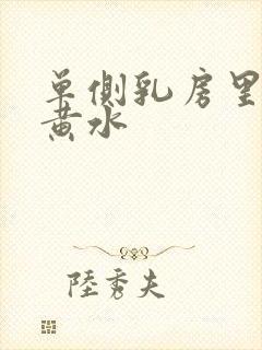 单侧乳房里挤出黄水