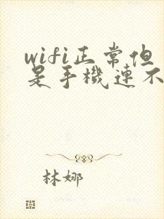 wifi正常但是手机连不上网怎么回事