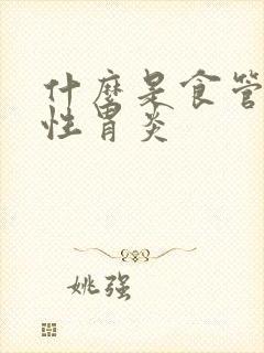 什么是食管反流性胃炎封面