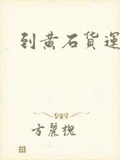 到黄石货运专线封面