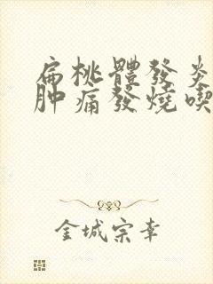 扁桃体发炎喉咙肿痛发烧吃什么药