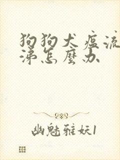 狗狗犬瘟流黄鼻涕怎么办