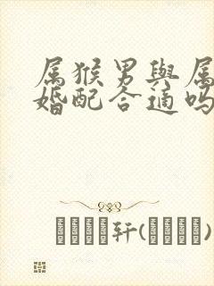 属猴男与属龙女婚配合适吗