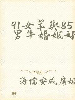 91女羊与85男牛婚姻好不好