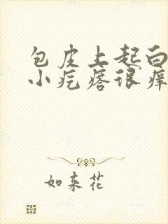 包皮上起白色的小疙瘩很痒