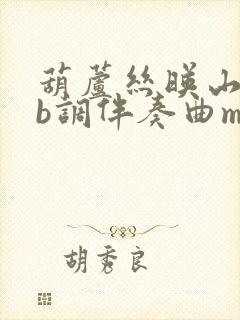 葫芦丝映山红降b调伴奏曲mp3封面