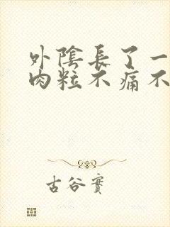 外阴长了一个小肉粒不痛不痒