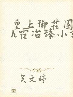 皇上御花园hlh霍冶臻小说