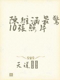 陈维涵最惊艳的10张照片