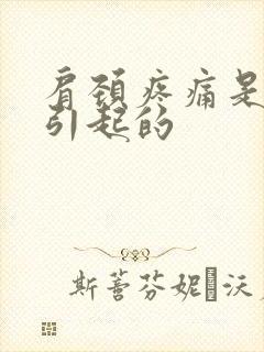 肩颈疼痛是什么引起的