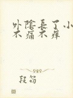 外阴长了小肉粒不痛不痒