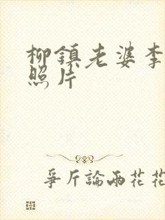 柳镇老婆李惠善照片