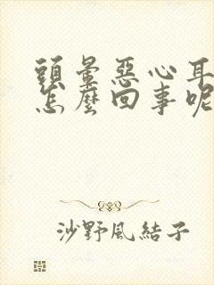 头晕恶心耳鸣是怎么回事呢封面