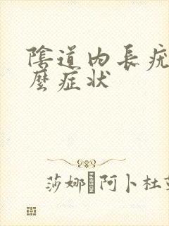 阴道内长疣有什么症状