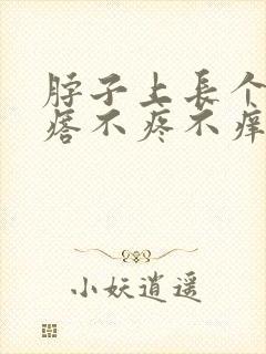 脖子上长个小疙瘩不疼不痒怎么回事