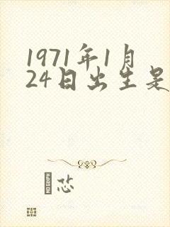 1971年1月24日出生是什么命