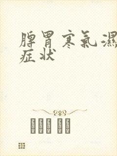 脾胃寒气湿气重症状