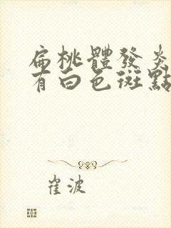 扁桃体发炎上面有白色斑点是什么