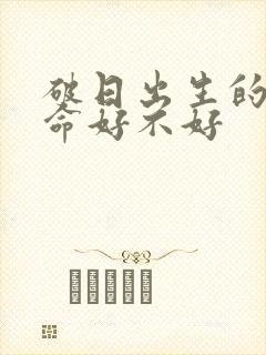 破日出生的男孩命好不好