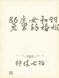 86虎女和99兔男的婚姻怎么样封面