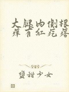 大腿内侧根部瘙痒有红疙瘩封面