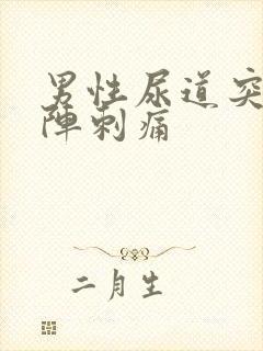 男性尿道突然一阵刺痛封面