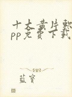 十大黄片软件app免费下载