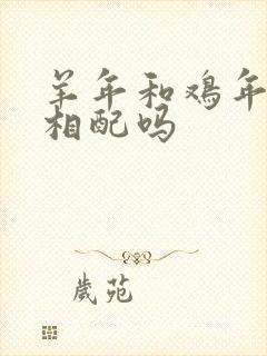 羊年和鸡年属相相配吗封面