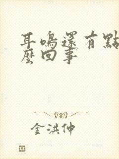 耳鸣还有点晕怎么回事