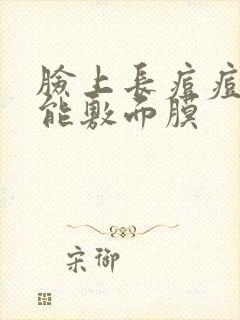 脸上长痘痘能不能敷面膜