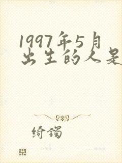1997年5月出生的人是什么命