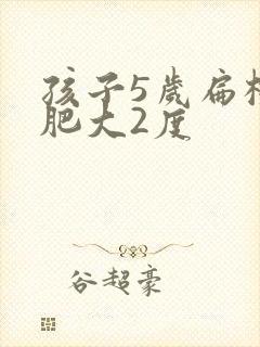 孩子5岁扁桃体肥大2度