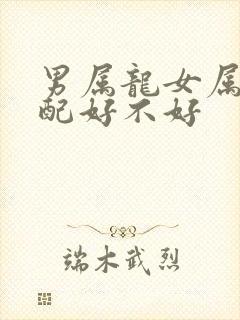 男属龙女属龙婚配好不好