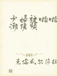 少妇被啪啪啪高潮视频