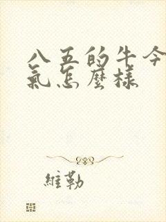 八五的牛今年运气怎么样