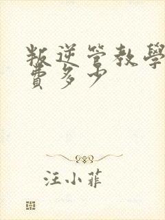 叛逆管教学校学费多少