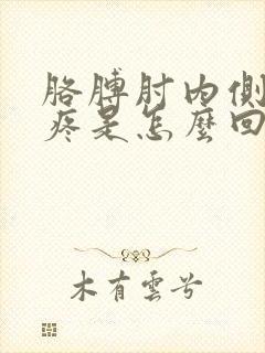 胳膊肘内侧血管疼是怎么回事