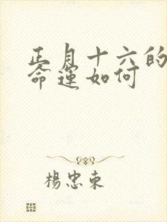 正月十六的龙女命运如何