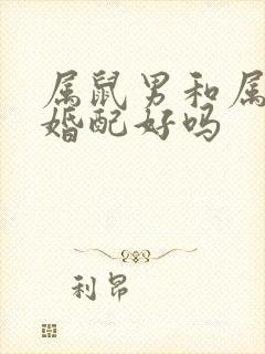 属鼠男和属虎女婚配好吗