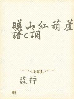 映山红葫芦丝简谱c调