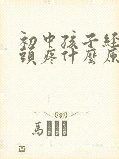 初中孩子经常说头疼什么原因