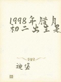 1998年腊月初二出生是什么命